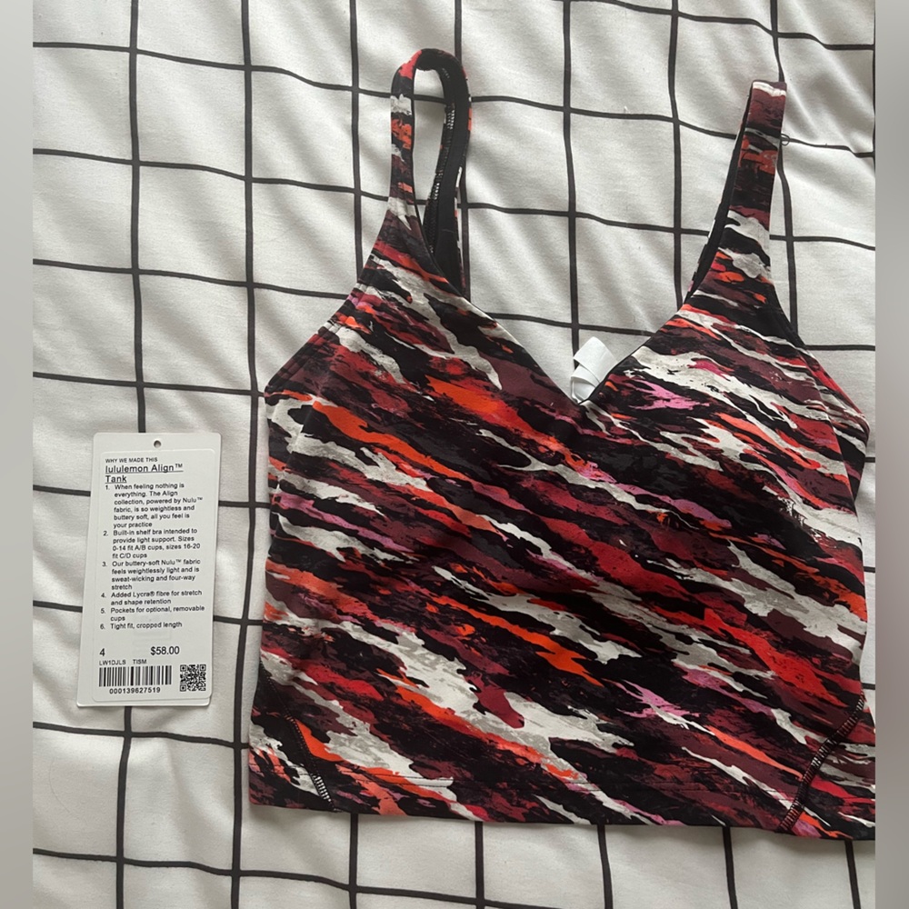 NWT lululemon align tank